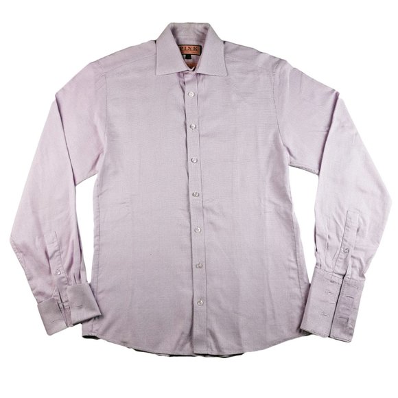 Thomas Pink Mens Slim Fit Oxford Dress Shirt - Picture 2 of 6
